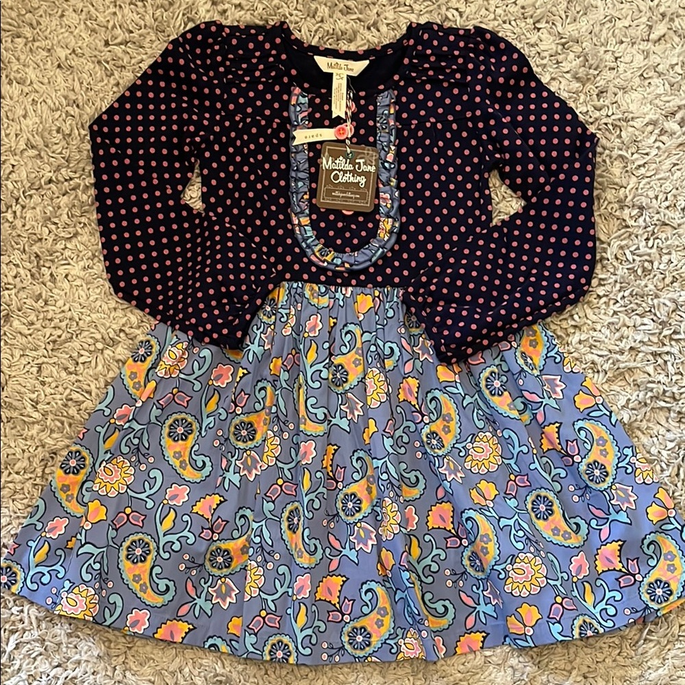 NWT 2019 Matilda Jane “Moments With You” To Market Dress, Size 6